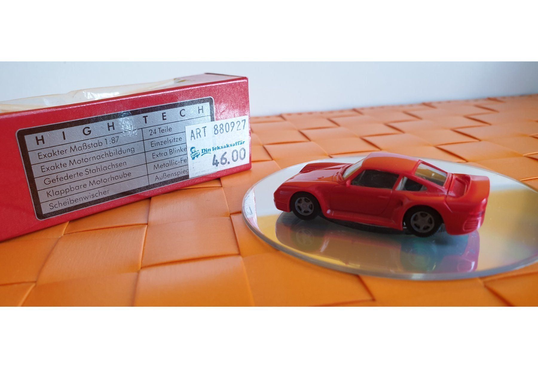 Porsche Modellautos: PORSCHE 959 - Modell Herpa 1:87 H0 – Gebraucht aus Viganello von CARLiteratur 4