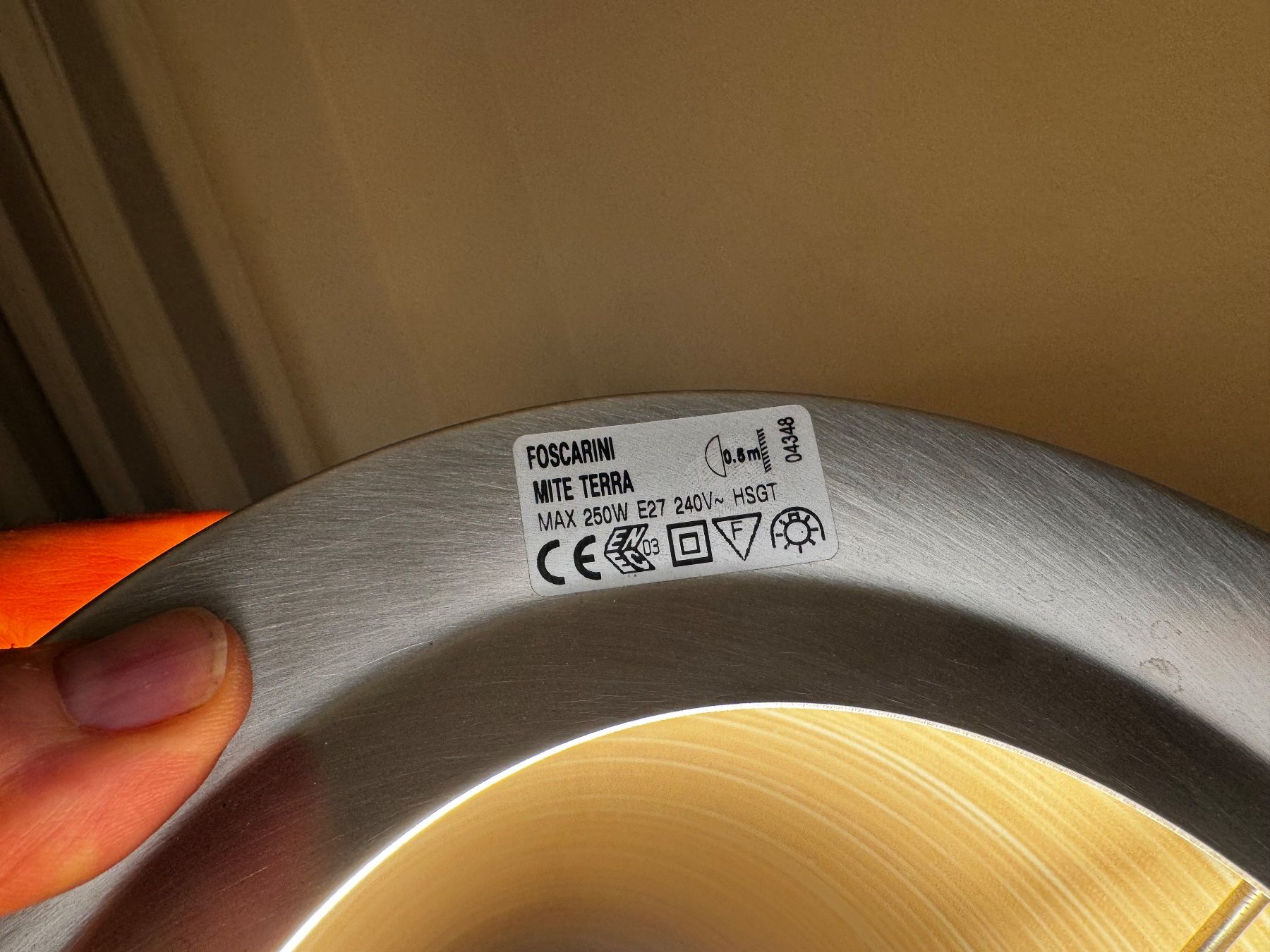 Foscarini Lampade: Foscarini mite Terra Stehe Designer Lampe Lief Gratis – Usato da Thun venduto da usmlieferung 4