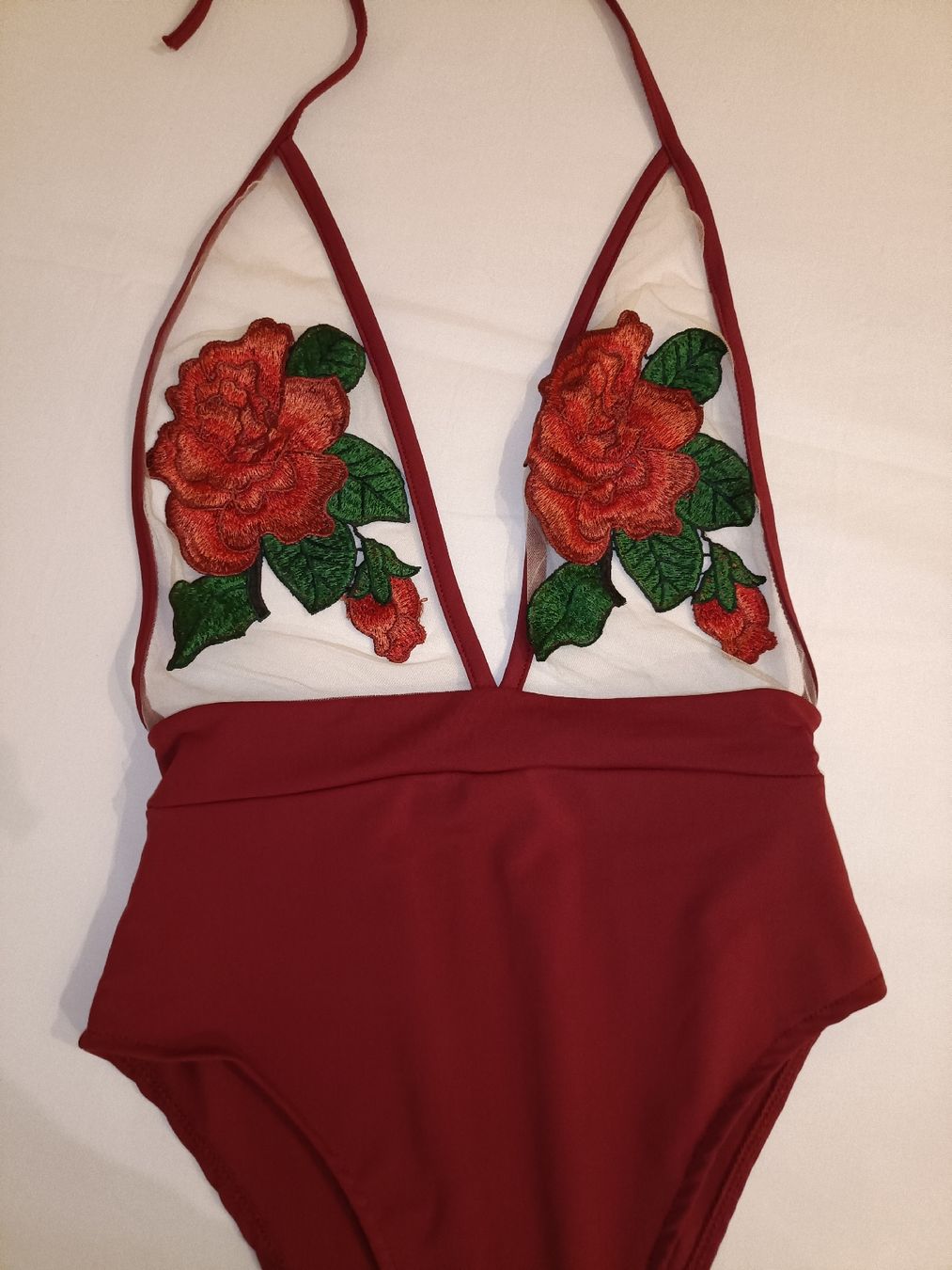 Top: Damen Body Rosenmuster Neu Gr. S – Nuovo (secondo la descrizione) da Dübendorf venduto da Me_sa 2