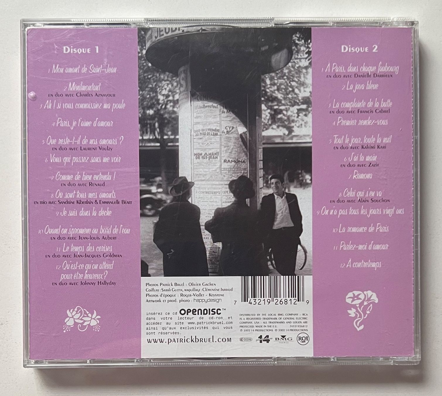 CD: Patrick Bruel / Entre-Deux... (2 CDs) – Usato da Näfels venduto da rottabi 1