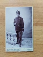 Antikes Foto CdV Militär Schweiz