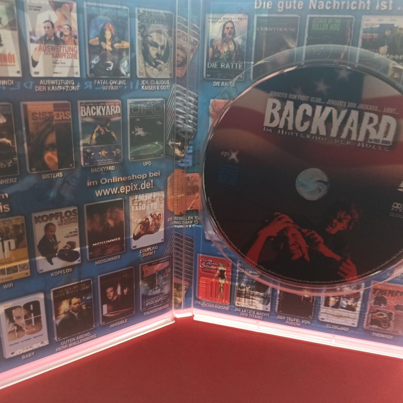 Tutti i DVDs: Backyard - Im Hinterhof der Hölle – Usato da Dübendorf venduto da kb86_MOVIE 3