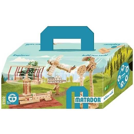 Giocattoli: MATADOR - EXPLORER E100 & MATADOR CATAPULTS  – Nuovo e nell'imballaggio originale da Kastanienbaum venduto da Lukas_A.