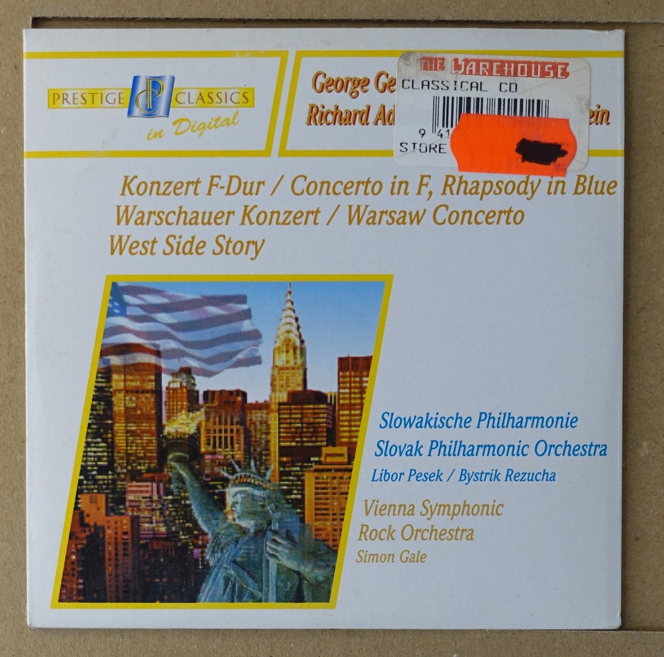 CDs: George Gershwin / Richard Addinsell - F24 – Gebraucht aus Sessa von fraenklishop
