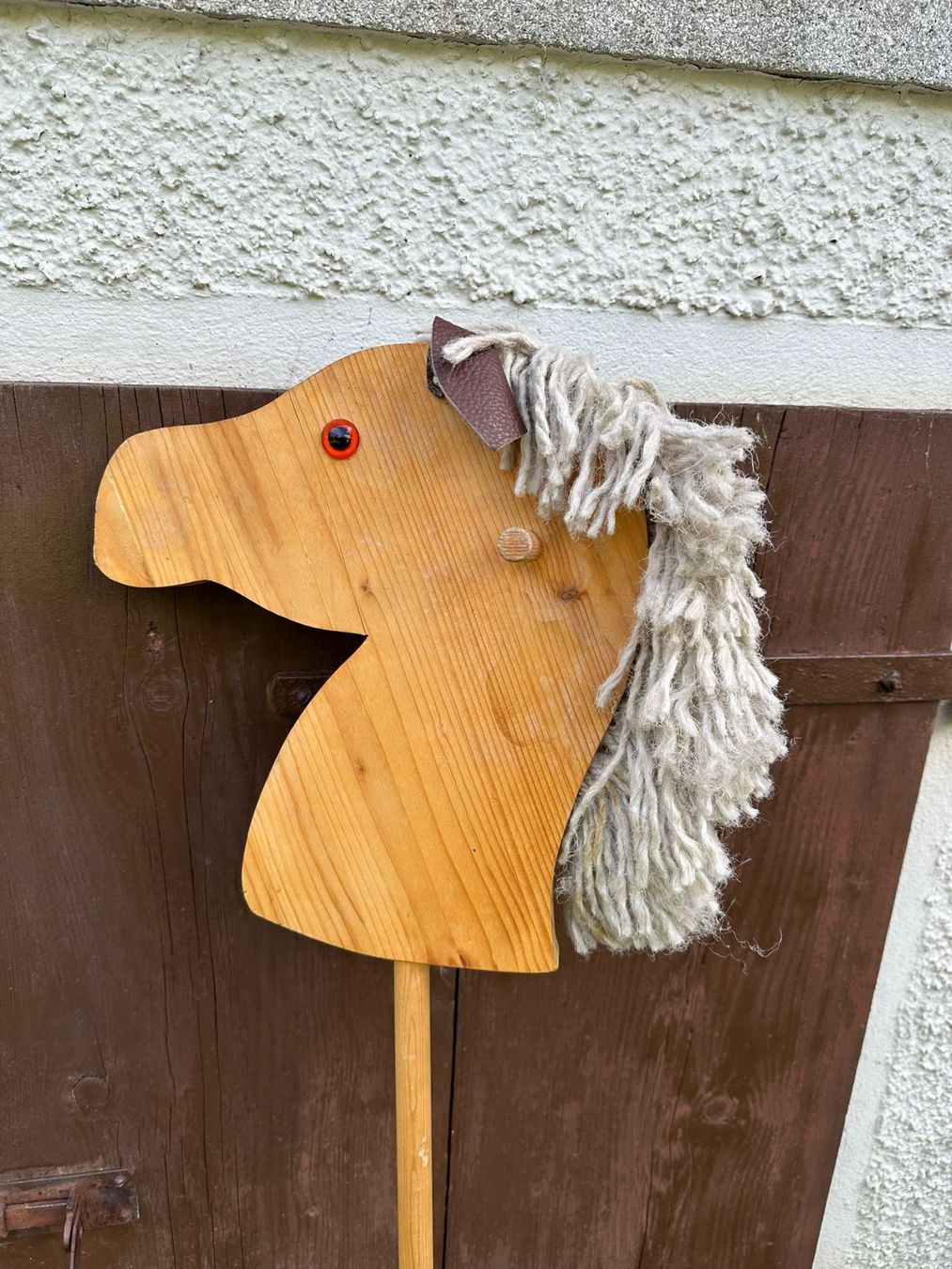 Giocattoli: Retro Steckenpferd aus Holz – Usato da Mollis venduto da Kekie 3