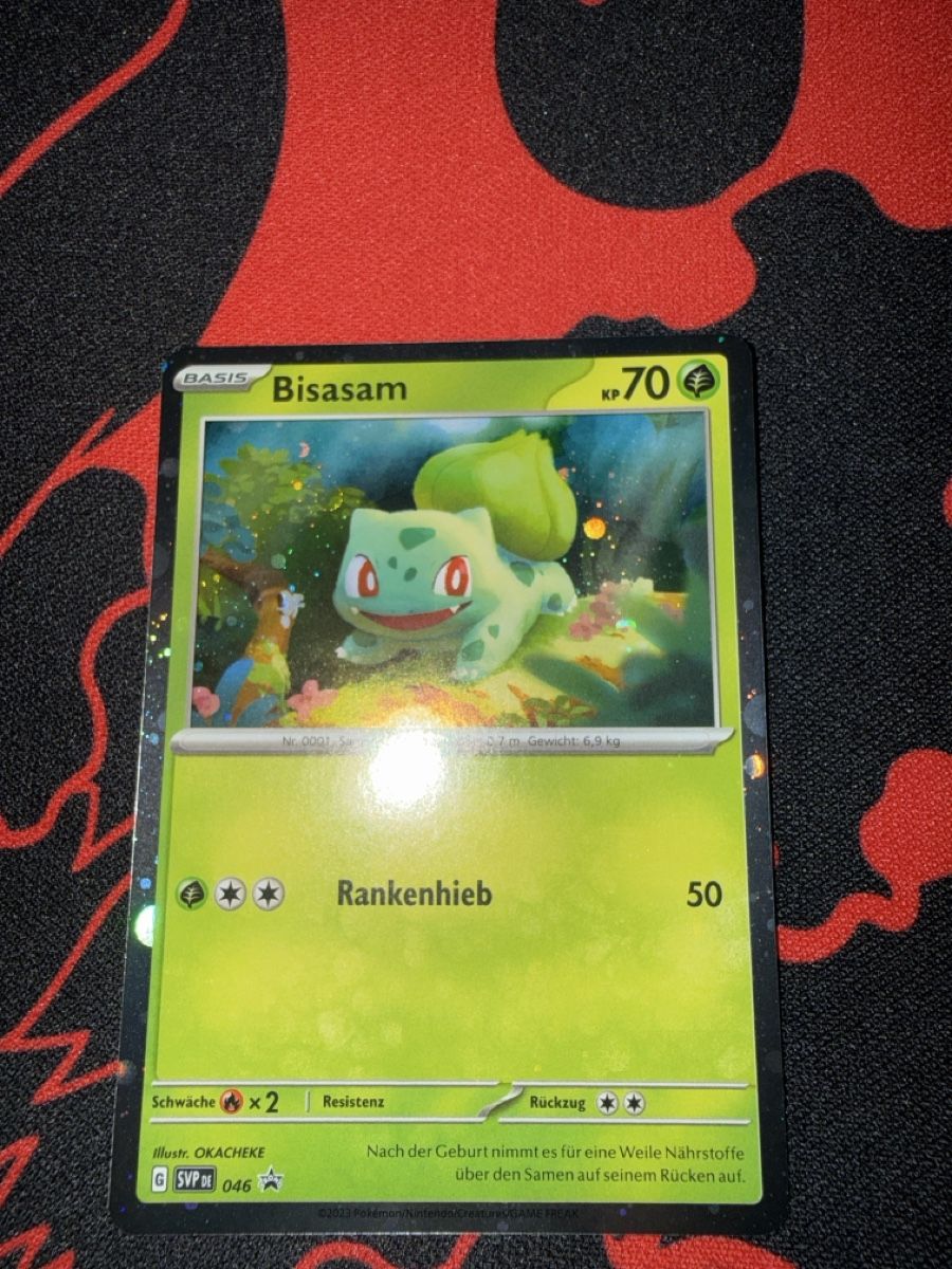 Pokémon Carte collezionabili: Bisasam promo DE – Nuovo (secondo la descrizione) da Basel venduto da ari_s727