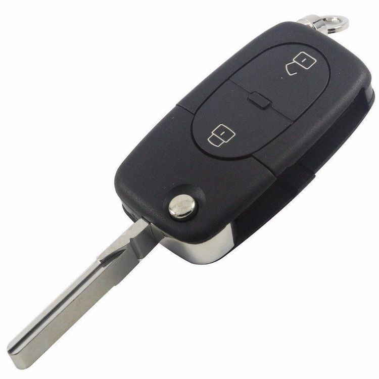 Schlüssel Gehäuse für Audi - Autoschlüssel Hülle - Autoschlüssel Gehä
