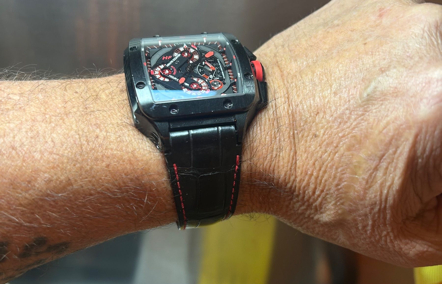 Orologi: Cvstos Evosquare-45 chrono HF – Usato da Châtillon FR venduto da xwillow 4