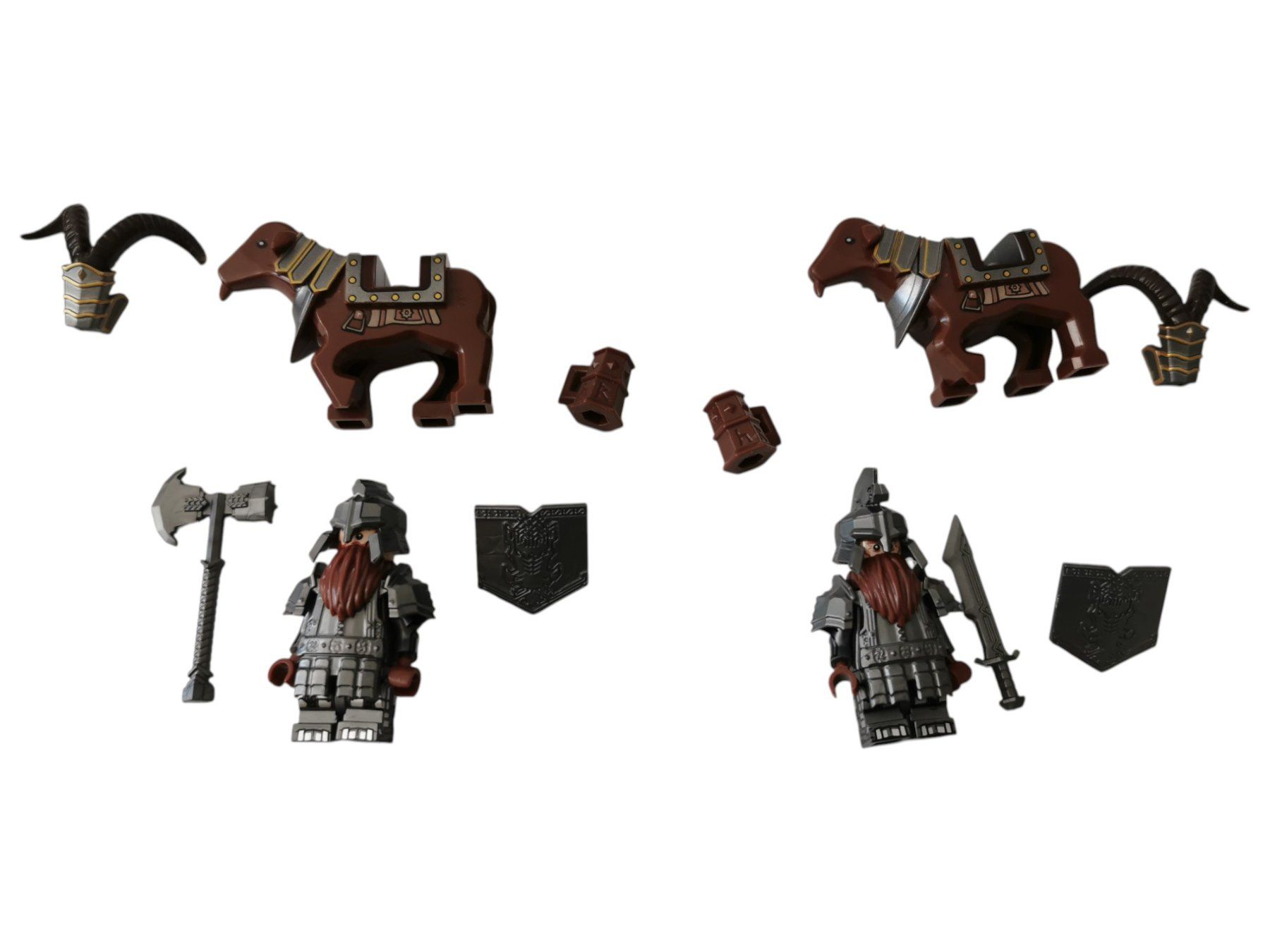 Baukästen: Klemmbausteine Minifiguren Herr der Ringe Zwergen Steinböcke – Neu und originalverpackt aus Hinwil von Thekey 3