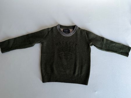 Hackett London Kinderpullover grün Gr 104 top Zustand