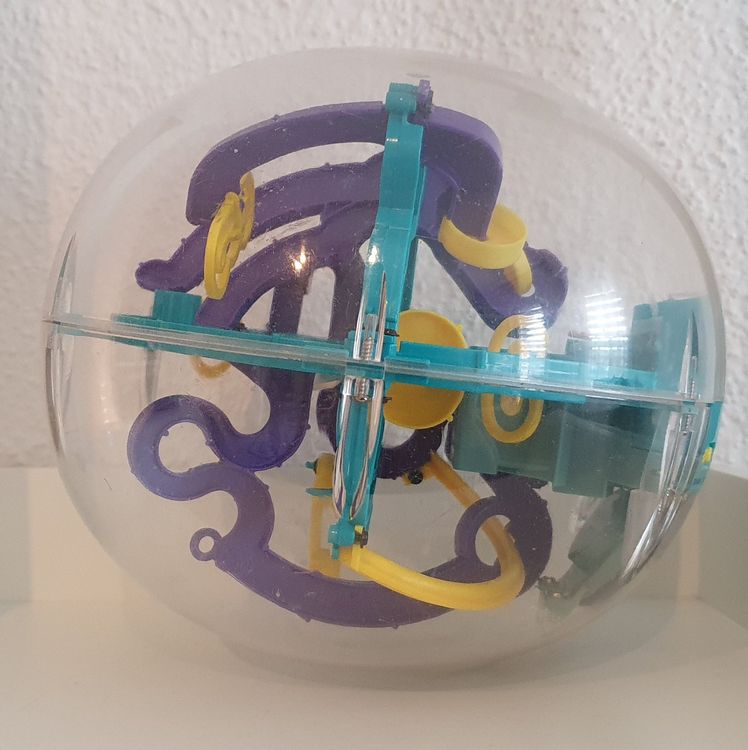 Superplexus 3D Maze Marble Hasbro Labyrinth Kugel Vintage Kaufen auf