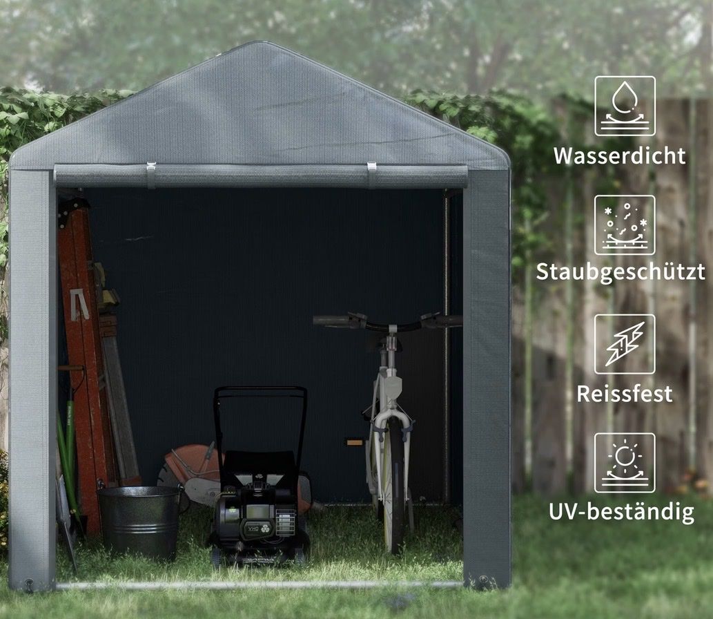Tende: Outsunny Tenda da garage – Nuovo e nell'imballaggio originale da Contone venduto da duda1717 2