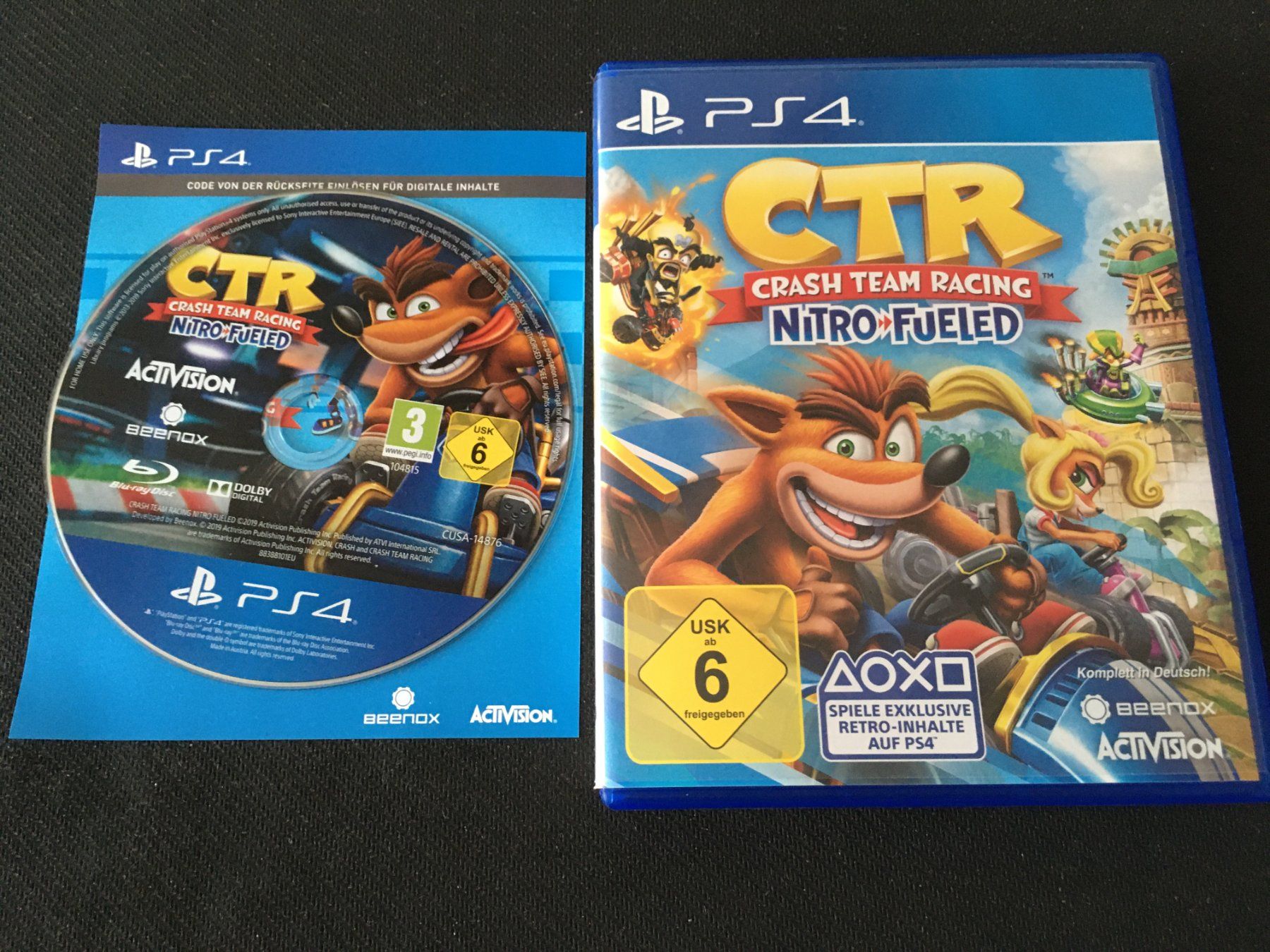 Crash Team Racing CTR Nitro Fueled für PS4 (Gebraucht) in St.Gallen für ...