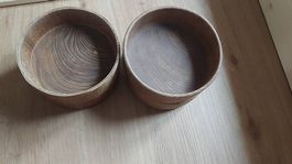 Handgemachte Holzschalen