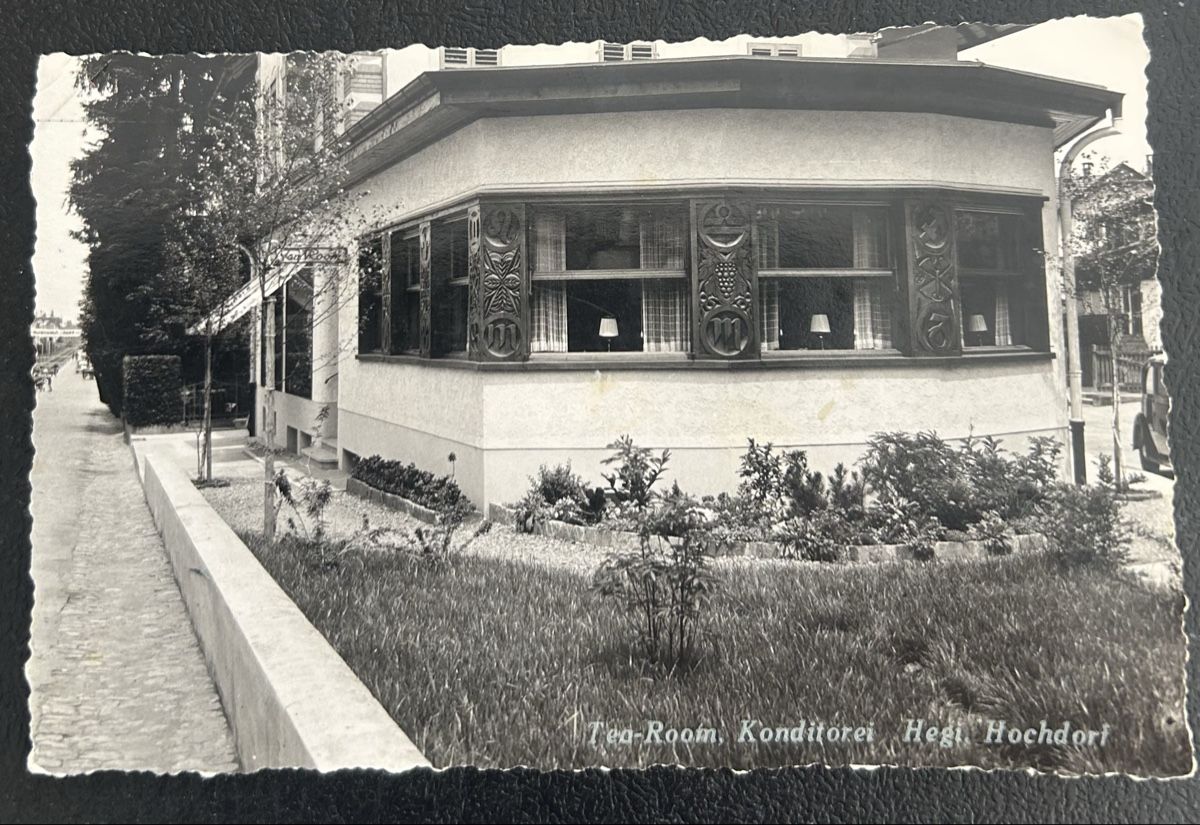Cartoline postali: Hochdorf Tea Room Hegi  – Usato da Horw venduto da Tellbub