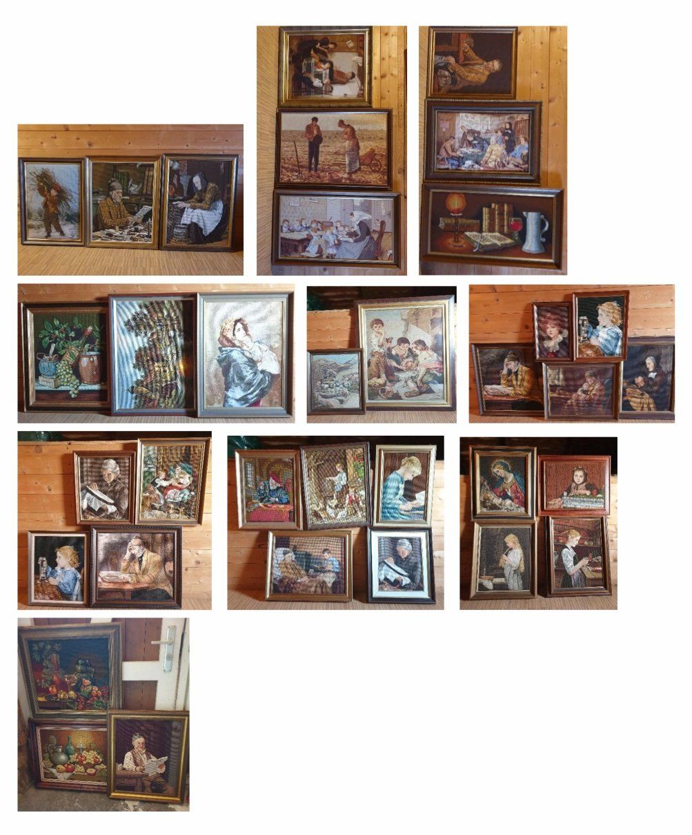 Foto & Immagini: Gobelin Bilder handgestickt in Holzrahmen – Nuovo (secondo la descrizione) da Vilters venduto da Panera