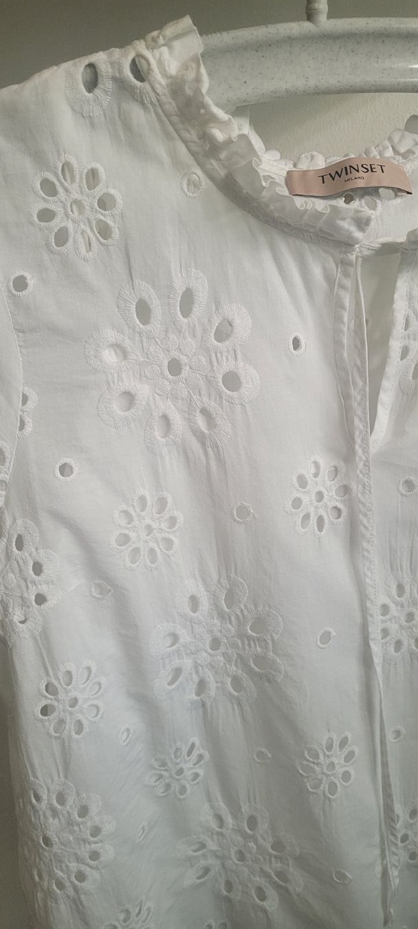 Twinset Camicette: Top Twinset en coton taille 38 – Usato da Sion venduto da likaloba 2
