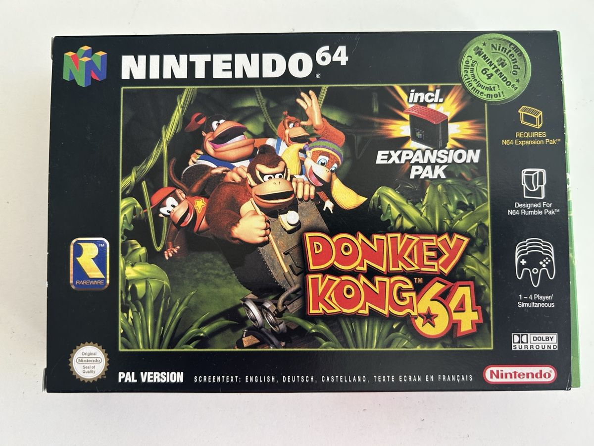Nintendo Spiele: Donkey Kong 64 mint condition  – Gebraucht aus Pully von PongDayOne