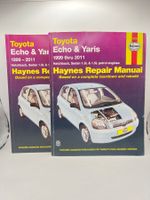 2x Haynes Repair Manual Toyota Echo & Yaris 1999–2011