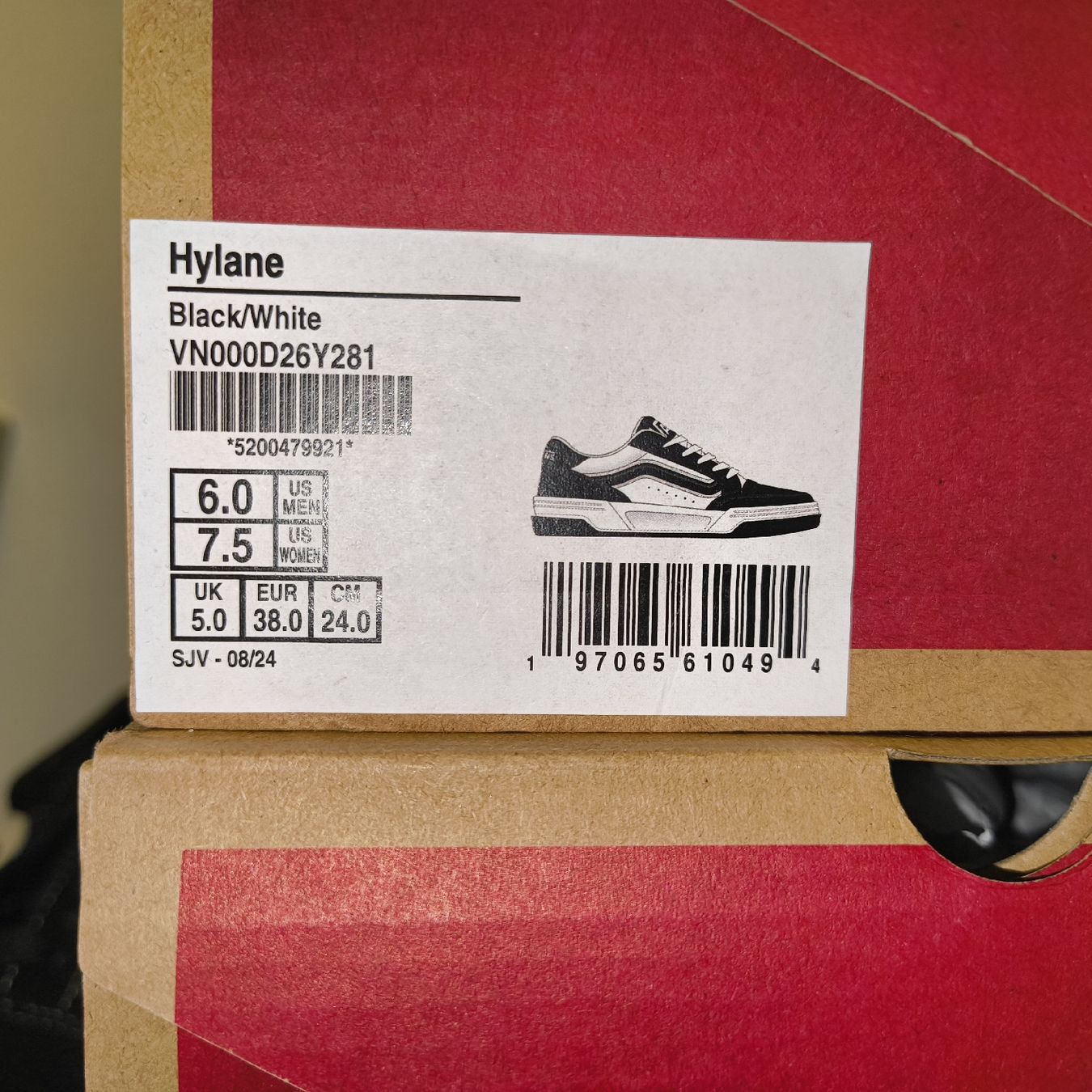 Vans Scarpe da uomo: Vans Hylane,  Grösse US 6 EURO 38 – Nuovo e nell'imballaggio originale da Uitikon Waldegg venduto da PJLS1 4