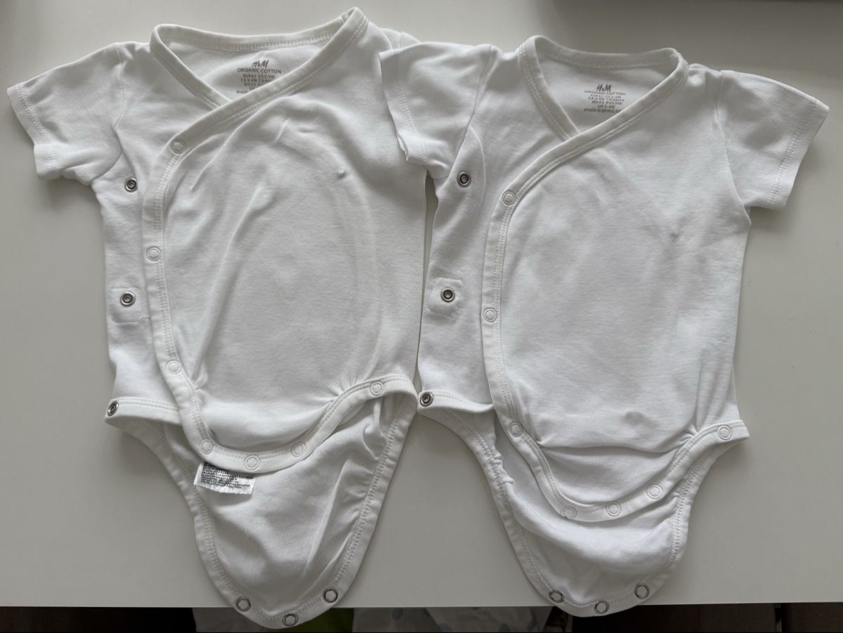 Lotti & Set di vestiti: Wickelbodys Kurzarm Gr. 62 – Bio-Baumwolle – Nuovo (secondo la descrizione) da Schlieren venduto da tam_66h7