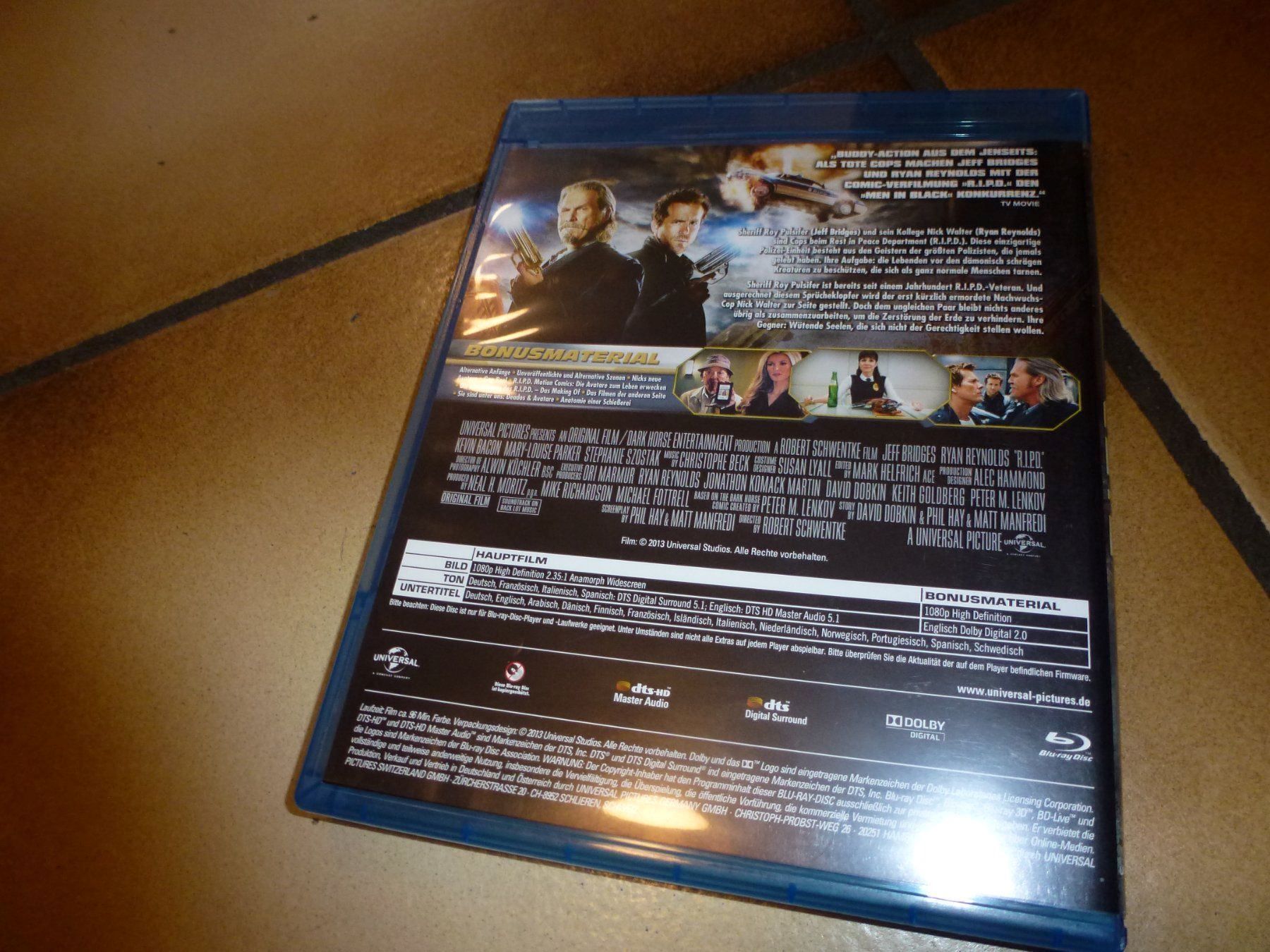 Tutti i DVDs: R.I.P.D - Rest in Peace BLU-RAY – Usato da Olten venduto da Disc-Verkauf 2