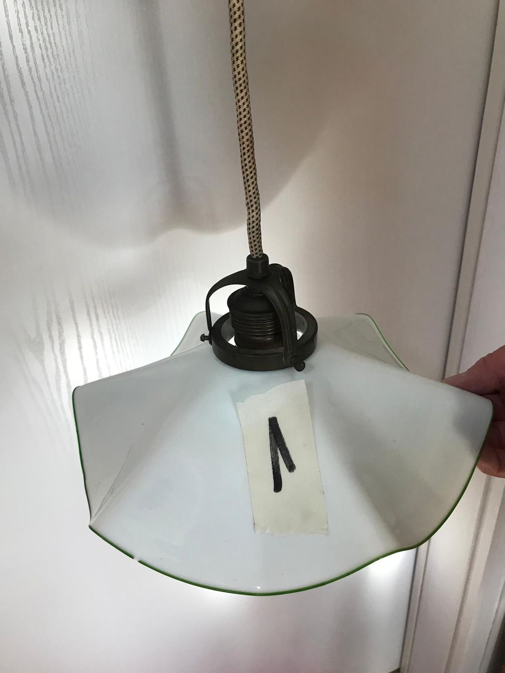 Lampade: Zuglampe Jugendstil, antik – Usato da Niederurnen venduto da Guste 2