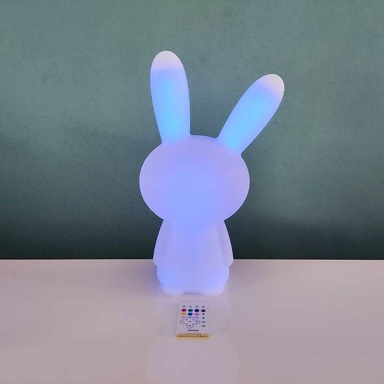 Lampade: Lapin lumineux 44 cm Bigben Bluetooth avec télécommande – Usato da Granges-Paccot venduto da Cecile76 1