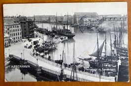 COPENHAGUE - Le Port - 1910