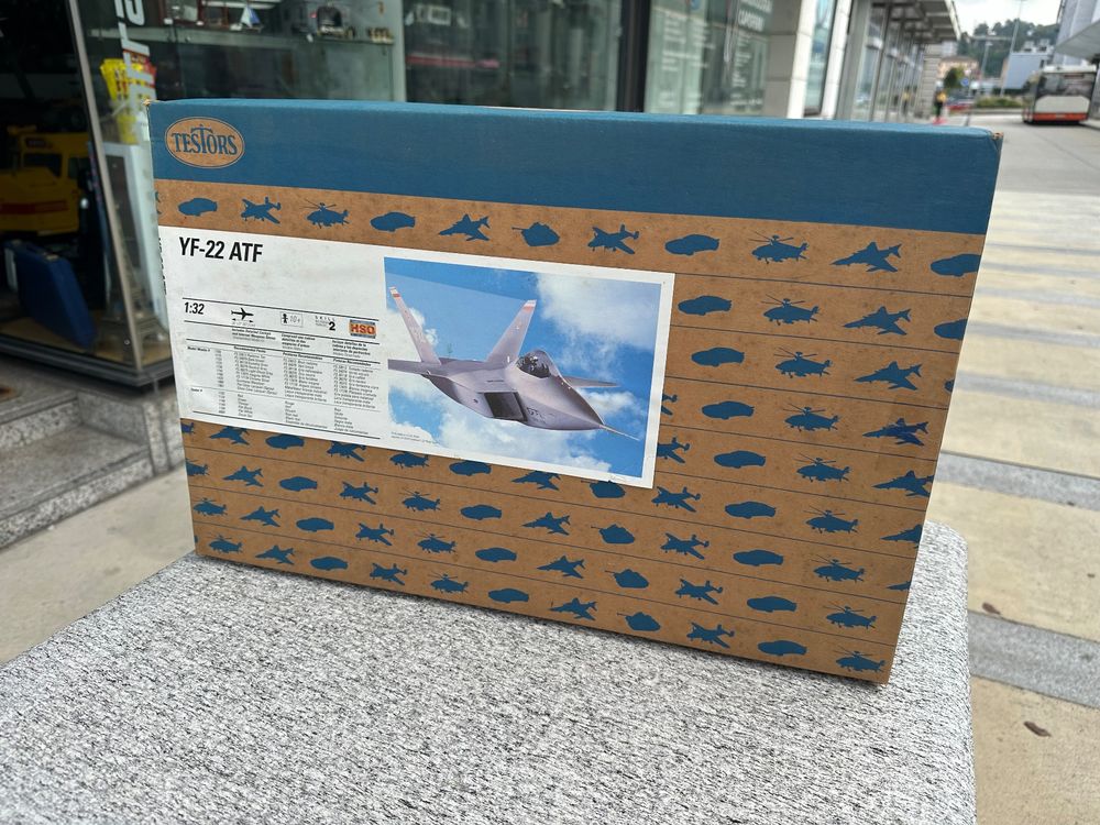 Testors YF22 AT 132 Jet Bausatz 7569 Kaufen auf Ricardo