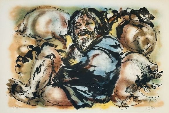 Grafica & Litografie: Hans Erni, Lithographie  – Nuovo (secondo la descrizione) da Einsiedeln venduto da Fundgrube59 1