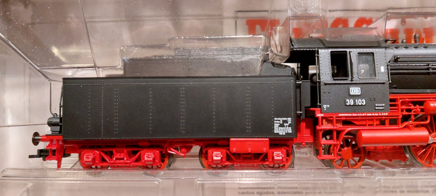 Fleischmann Trains électriques: Fleischmann 4138 K - Schlepptenderdampflok BR 39 103 der DB – Neuf (Voir description) à Rotkreuz par MOBAHN-1zu87 4