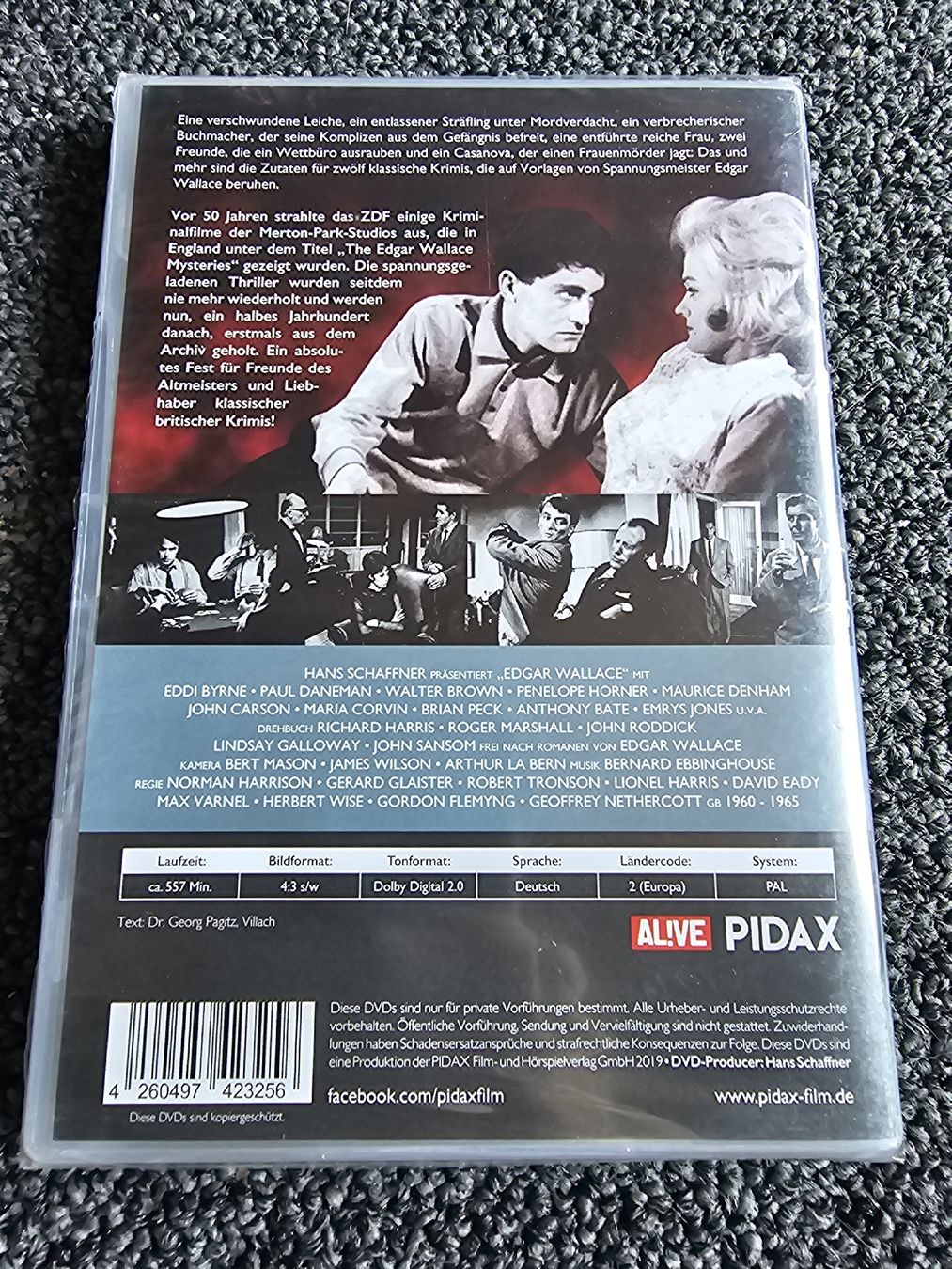 Tutti i DVDs: Edgar Wallace Mysteries Neuverpackt – Nuovo e nell'imballaggio originale da Ruswil venduto da jan_bxl5 1