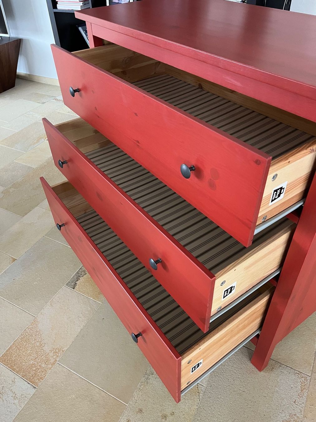 IKEA, HEMNES Kommode mit 3 Schubladen