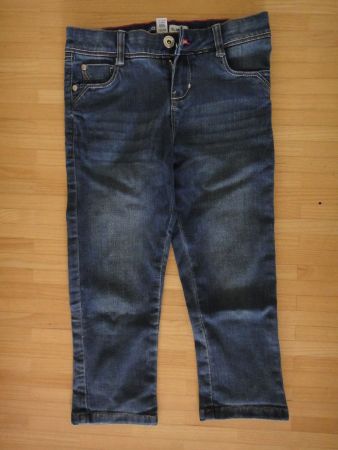 Okaidi Jeans Slim 3/4 8 Jahre 128 cm