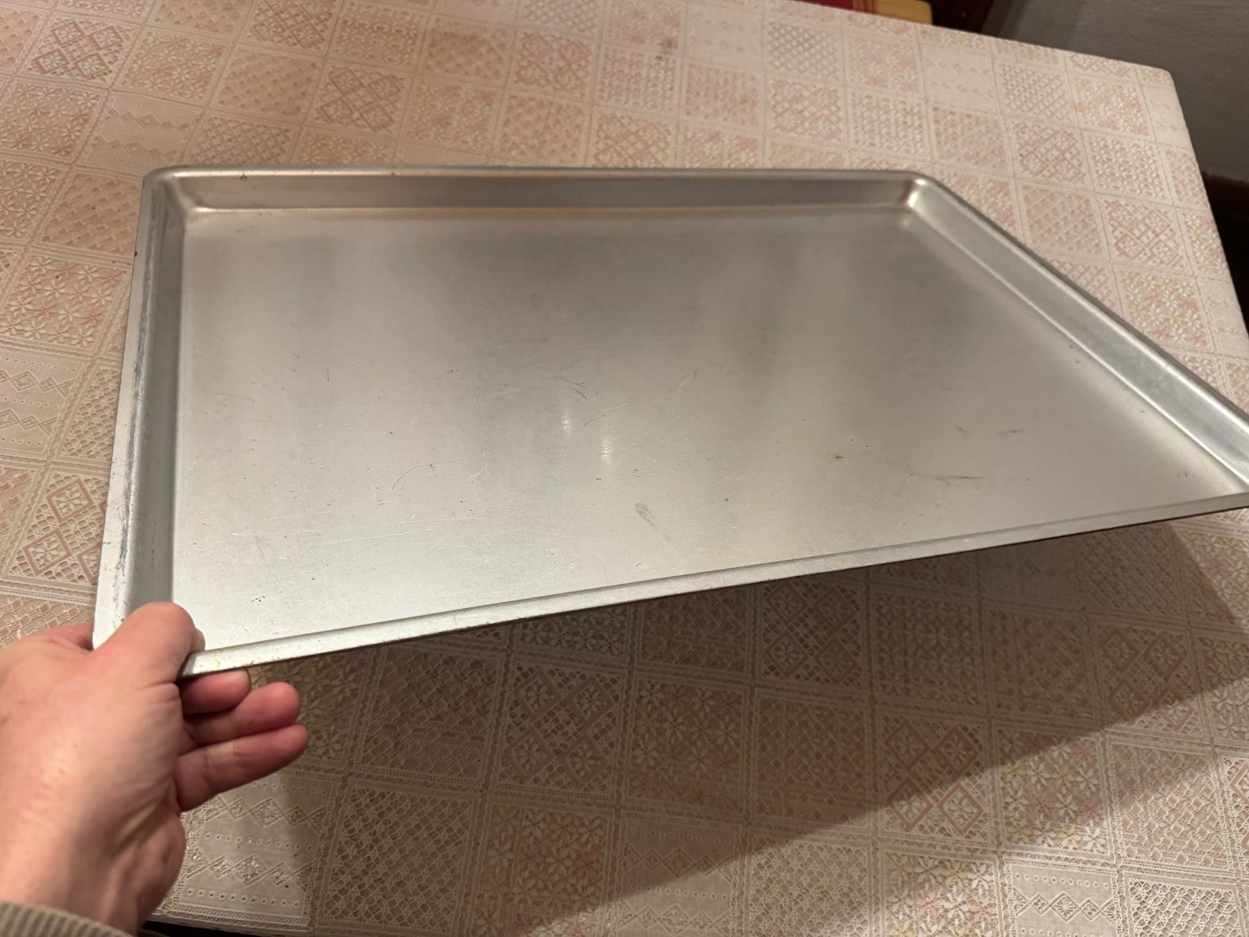 Teglie da forno: Grosses Backblech aus Alu  45 mal 65cm – Usato da Winterthur venduto da sportdisco2 1