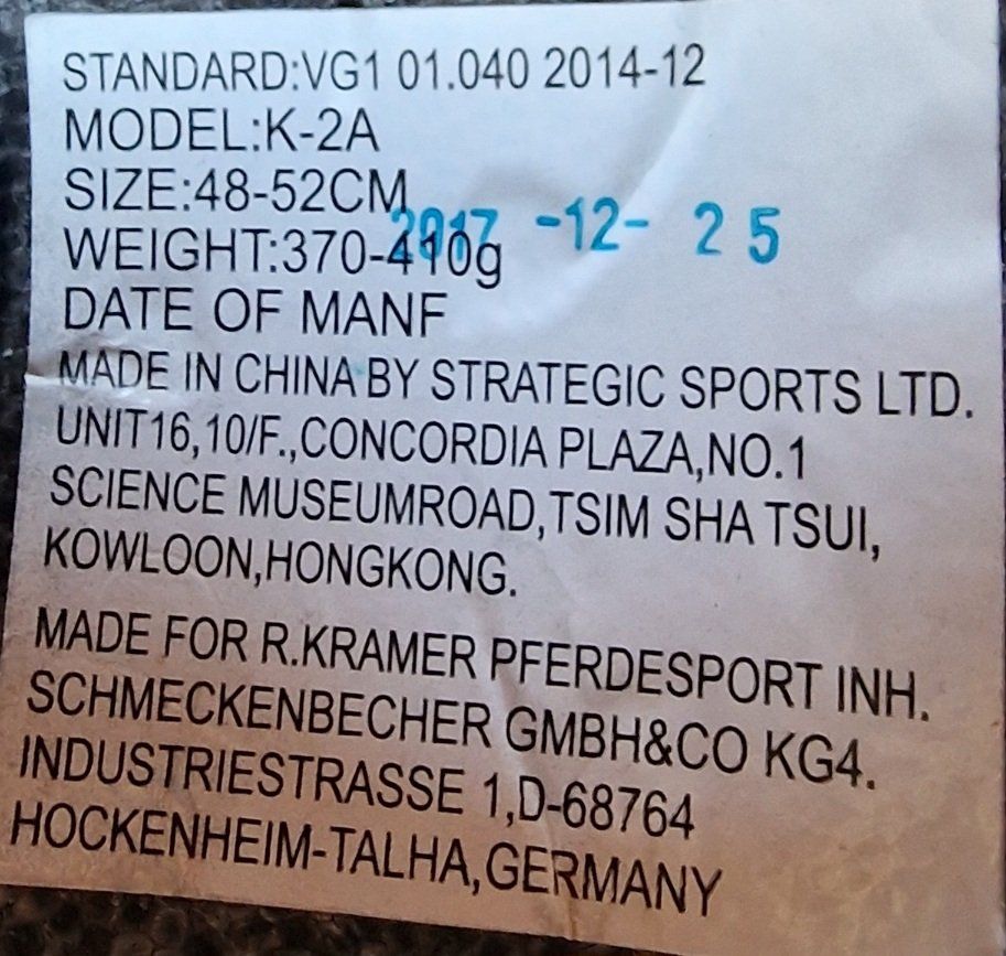 Caschi: Reithelm Grösse 48-52 + Reithose Grösse 116 – Usato da Zürich venduto da businessman80 1