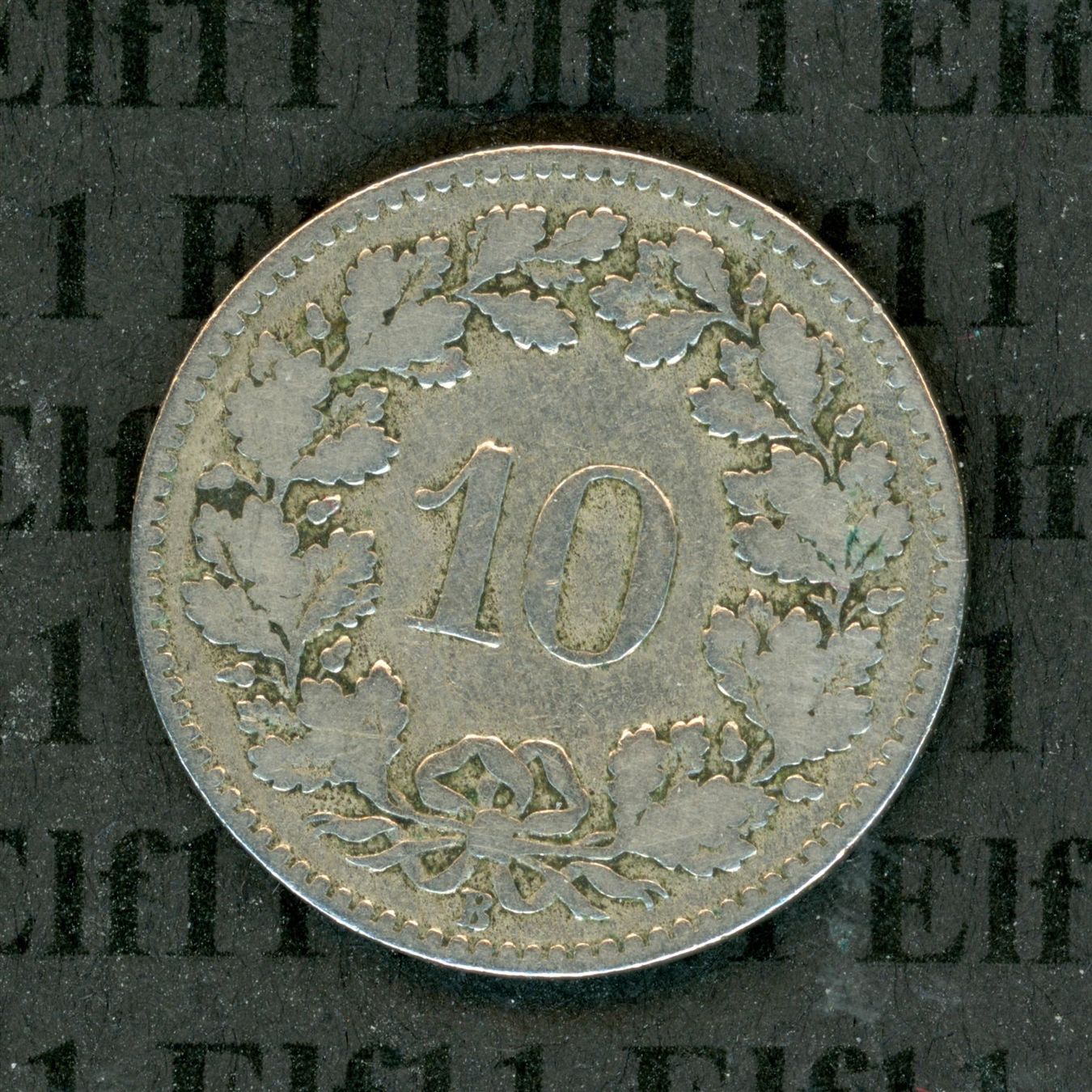 Tutti le monete: CHF___0.10 1880 s 10 Rappen – Usato da Widnau venduto da Elf11 1