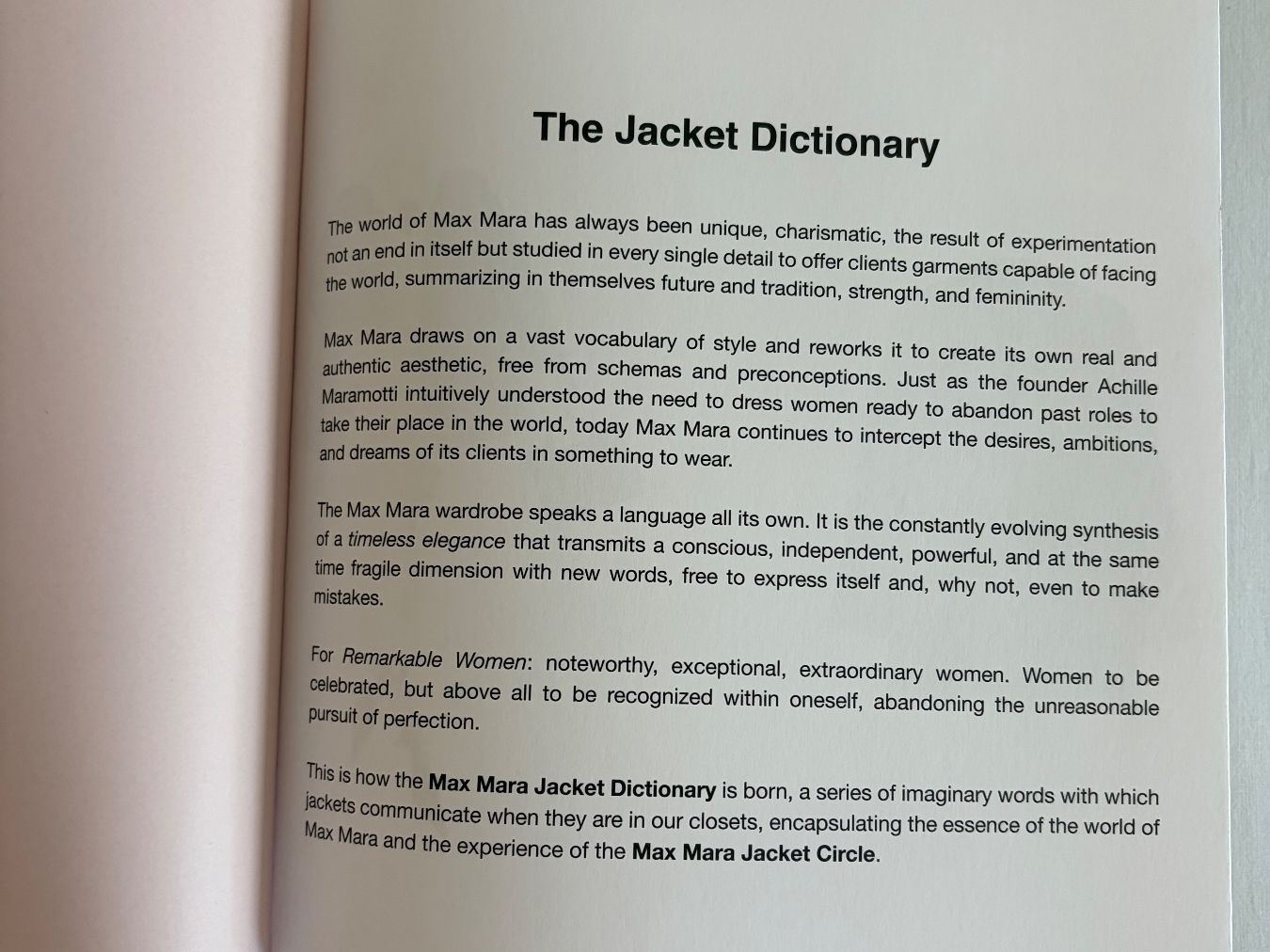 Bücher: MAX MARA The Jacket Dictionary - NEU – Neu (gemäss Beschreibung) aus Uitikon Waldegg von Voile 1