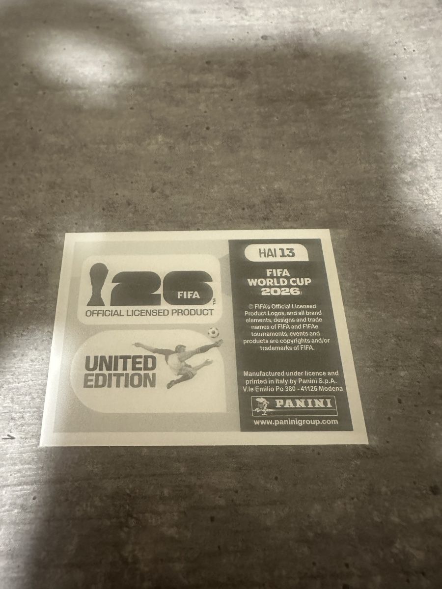 Panini Carte collezionabili: HAI 13 , FIFA WORLD CUP 2026 PANINI  – Nuovo (secondo la descrizione) da Frauenfeld venduto da 1PegPeg1 1