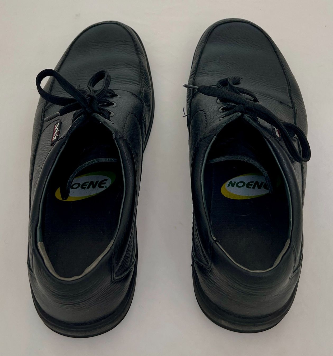 Scarpe da uomo: Herren Halbschuhe, Leder, schwarz – Usato da Zürich venduto da Drahtzug 1
