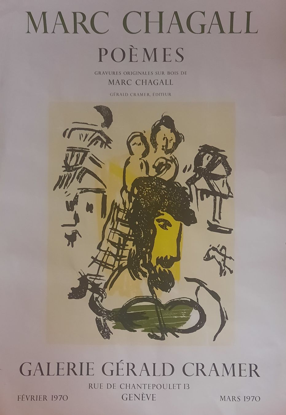 Grafica & Litografie: MARC CHAGALL 1887 - 1985 – Usato da Genève venduto da Enigme8