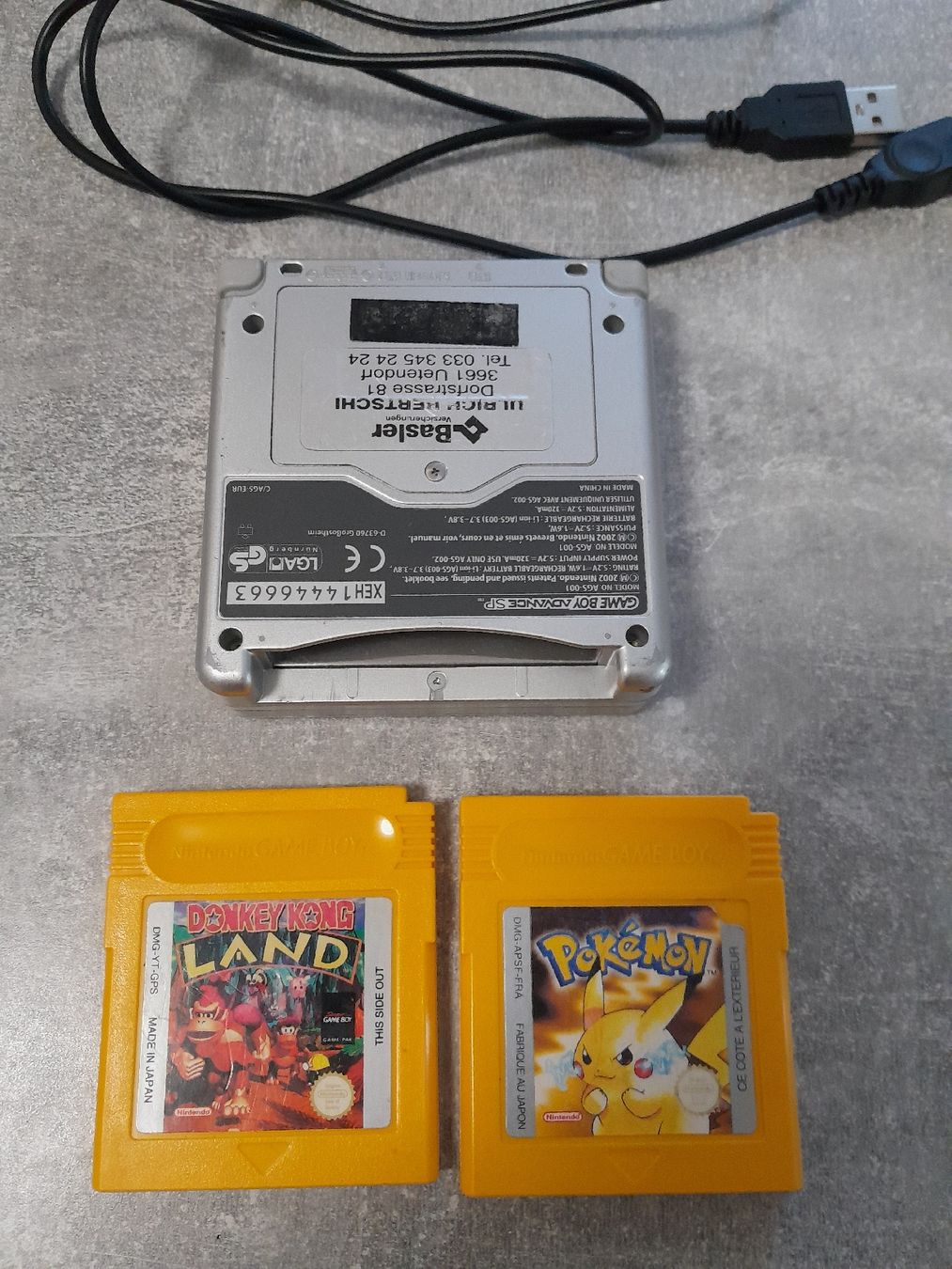 Nintendo Console: nintendo advance sp ,pokèmon,  Donkey kong  – Usato da Fribourg venduto da Sami1177 3