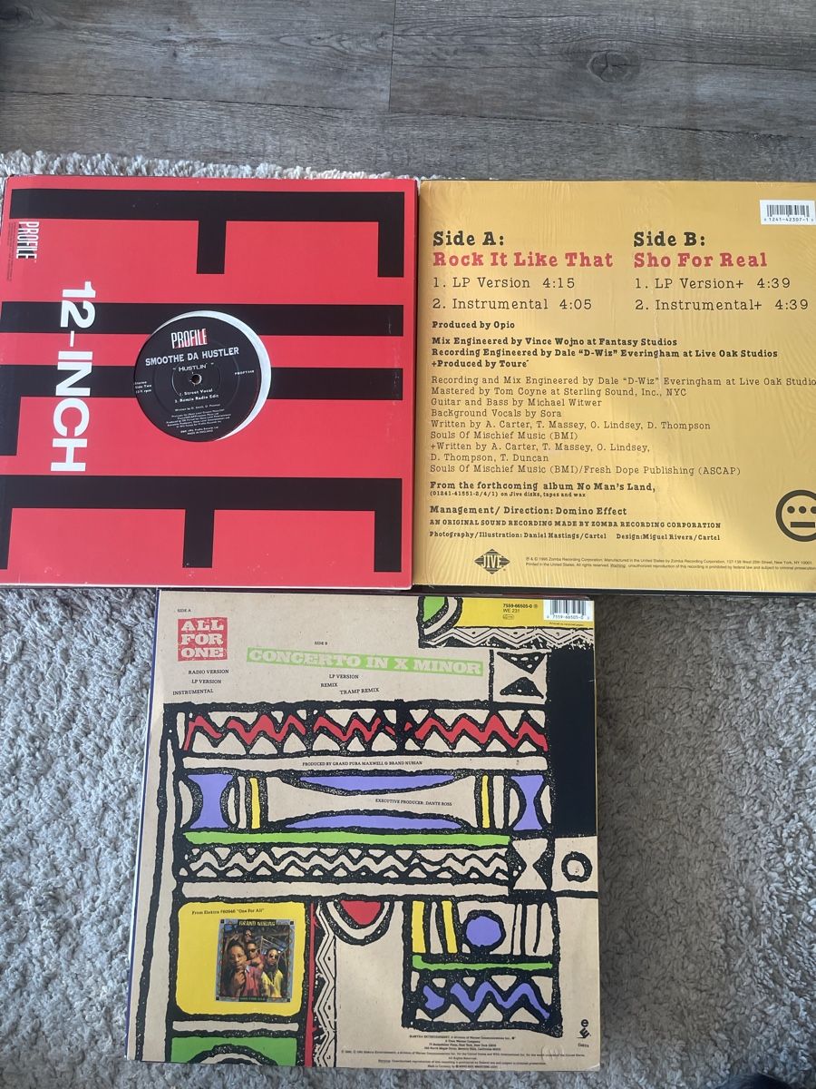Dischi in vinile: 3 x US Hiphop Maxis / Paket 20 – Nuovo (secondo la descrizione) da Dagmersellen venduto da stonefinger 1