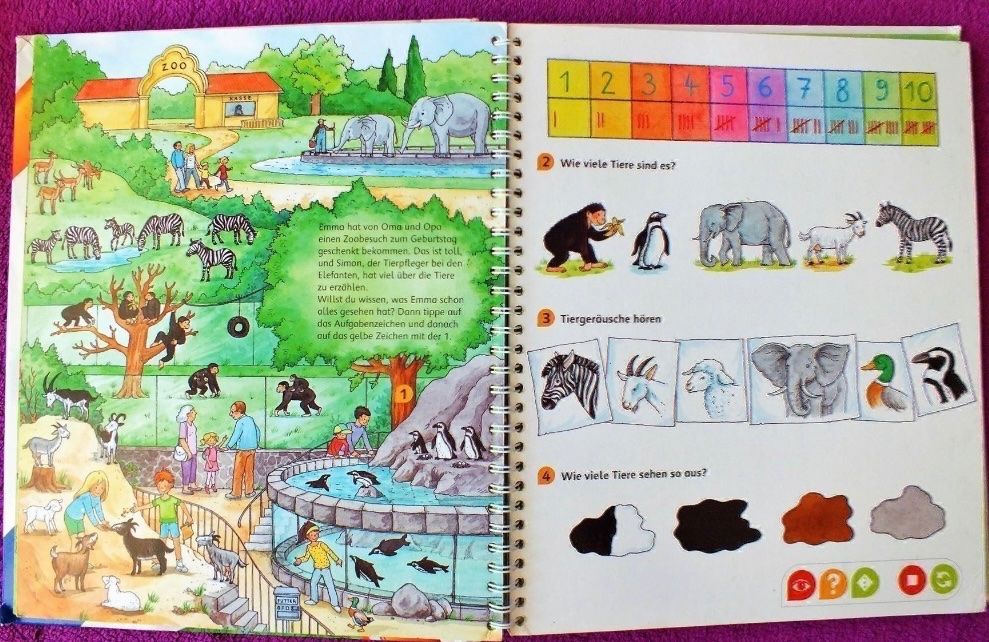 Libri: Tiptoi Buch - „Erste Zahlen" – Nuovo (secondo la descrizione) da Stäfa venduto da Exclusive0 4