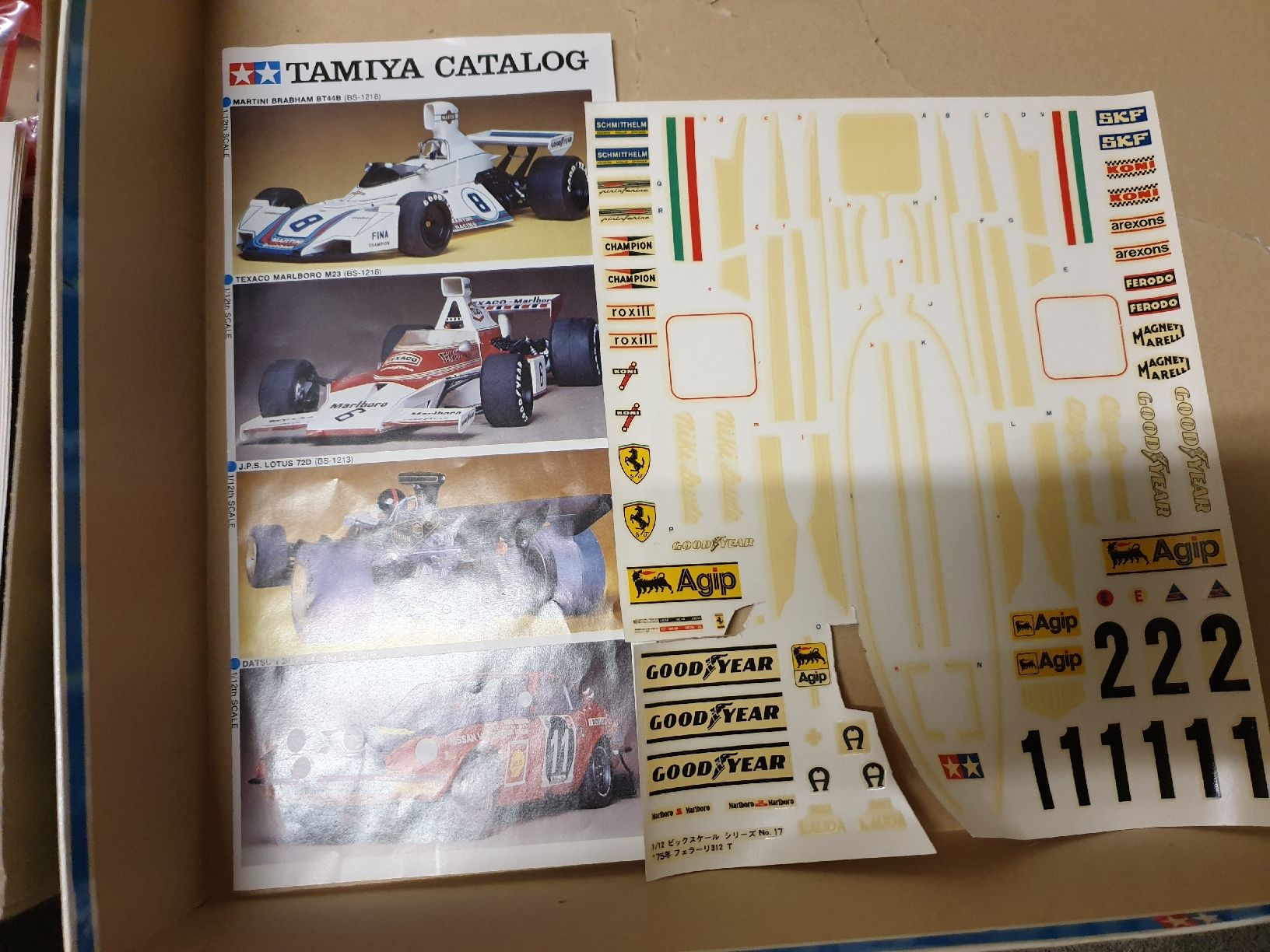 Tamiya Modellautos: Tamiya Ferrari 312T 1:12 Scale Model Kit – Gebraucht aus Ittigen von Ziok187 3