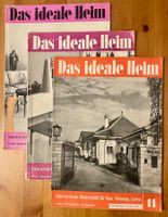 3 alte Zeitschriften „Das ideale Heim“