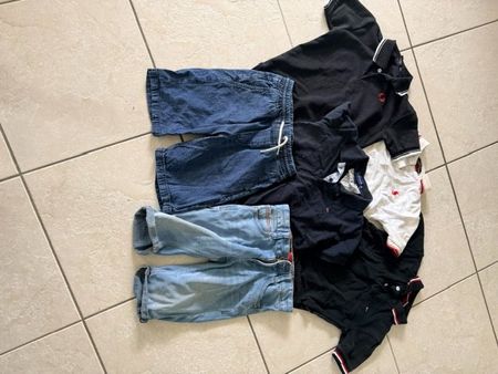 diverse Kragenshirts &kurze Hosen 8-10Jahre