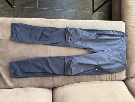 Navy blue Quechua hiking pants Decathlon EU 38