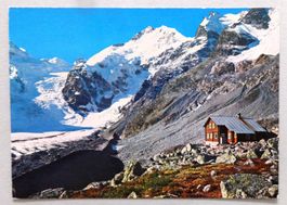 Bovalhütte (2495 m ü.M.) mit Biancograt